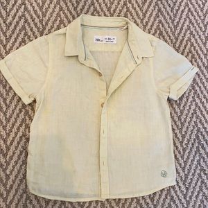 Zara linen button down